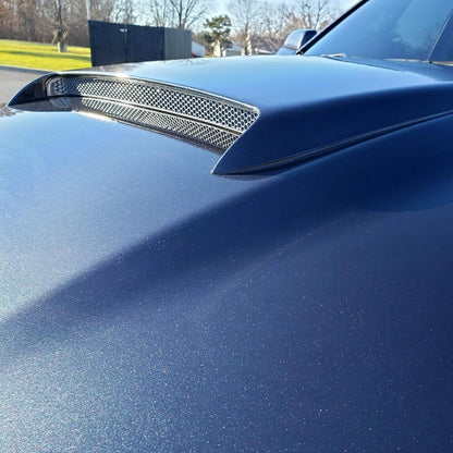 Unpainted Universal 25inches Hood Scoop Kit Compatible with Dodge RAM 1500 2500 3500 SRT Style Chevy Trailblazer Ford Mustang Silverado Charger Tundra Require Painting LYAP-154