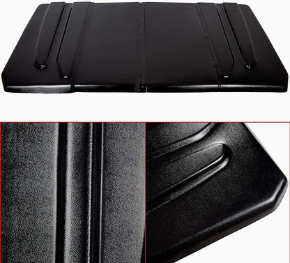 Universal Hard Top Roof Compatible with JD Gator 625 825i/Kawasaki MULE 4010/Bobcat 3400/Yamaha Rhino/Kawasaki Teryx/Full Size Polaris Ranger New Black LYMP-002T