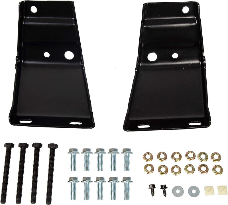 KUAFU Rear Step Bumper Assembly Compatible With 2002-2008 Dodge Ram 1500 2003-2009 Ram 2500 3500 Replace for CH1103111 CH1103108 W/Top Pads & & license Plate lamp Chrome LYAM-363S