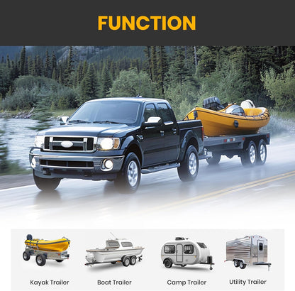 2 Inch Class 3 Tow Trailer Hitch Receiver Compatible with 1983-2011 Ford Ranger 1994-2009 Mazda B2300 B3000 B4000 Pickup LYAM-494S