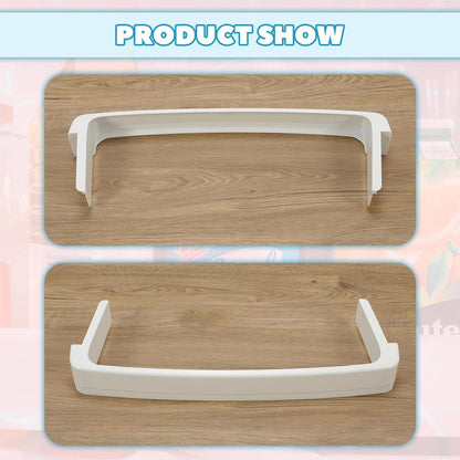WR17X11889 Replacement Refrigerator Door Shelf Compatible with GE Refrigerator FreshFood Door Retaining Bar Shelf LYOP-099