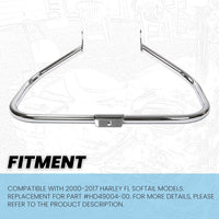 Load image into Gallery viewer, Chrome Engine Guard Highway Crash Bar Compatible with 2000-2017 Harley Heritage Softail Fat Boy Springer FLST Replacement for HD49004-00 LYHD-37S
