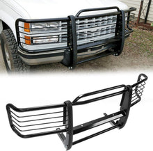 Front Grille Brush Guard Compatible with 1988-1999 Chevy/GMC C/K Series 1500 2500 3500, 1992-1994 Blazer, Jimmy, 1995-1999 Tahoe, Yukon Bull Bar Bumper GrillGuard Protector Brush Push Bar LYAM-125