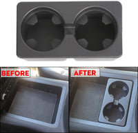 Load image into Gallery viewer, Cup Holder Compatible with 2007-2014 Chevy Silverado Avalanche Tahoe Sierra Suburban Yukon, Replacement for 19154712 Center Console Beverage Drink Insert LYAP-234
