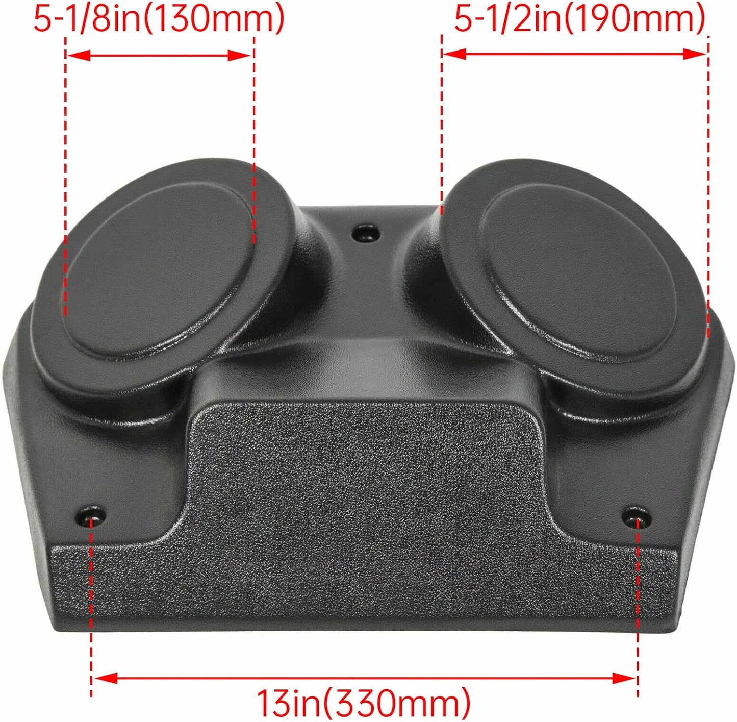 Universal Overhead Console Stereo Radio Cover Compatible with Golf Cart UTV Polaris RZR 800, 570, RZR-4, XP1K Arctic Cat, John Deere, Kawasaki Mule, Can Am, Yamaha LYPS-057