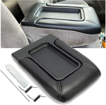 Center Console Armrest Lid Compatible with 1999-2007 Chevy Silverado Tahoe Avalanche Suburban GMC Sierra Yukon Escalade Armrest Latch Organizer Cover Replacement for 19127364 LYAP-249