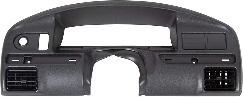 HECASA Dash Panel Bezel Cover Compatible with 1992-1997 Ford F250 F350 Bronco Replacement for F2TZ-15044D70-A (Gas Engines ONLY) LYAP-374