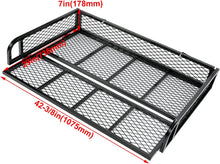 Universal Rear Cargo Basket Compatible with ATV Storage Rack Cargo Carrier Steel LYMM-089S-3