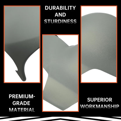 Dashboard Cap Cover Compatible with 2007-2011 Toyota Camry Gray Dashboard Cap Replacement ABS Plastic LYAP-509-1-XB