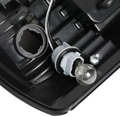 Kojem Tail Light LED Compatible with 2002-2006 Dodge Ram 1500/2003-2006 Dodge Ram 2500 3500 LED Tube Bar Brake Turn Signal Lamp Taillight LH RH Pair(Smoke Lens & Black Housing)