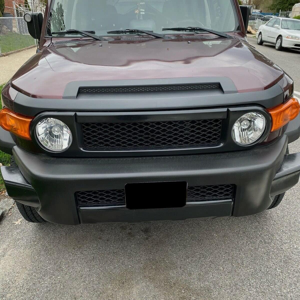 Hood Molding Trim Compatible with 2007-2009 Toyota FJ Cruiser Replacement for TO1235102 7618035031C0 LYAP-545