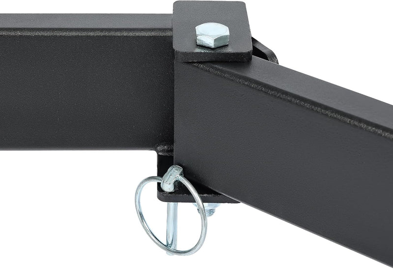 KUAFU RV Griddle N Stow Universal Bumper Grill Mount for RVs Campers Trailers Grilling Tailgating 4inches Bumper Mounted LYOM-249T