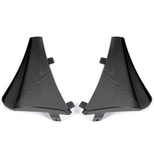 KUAFU 4Pcs Front & Rear Splash Guard Fender Flares Compatible with 2020 2021 2022 2023 2024 2025 Chevy Chevrolet Corvette C8 Replacement for 84263453 84263457 Mud Flaps Carbon Fiber Color