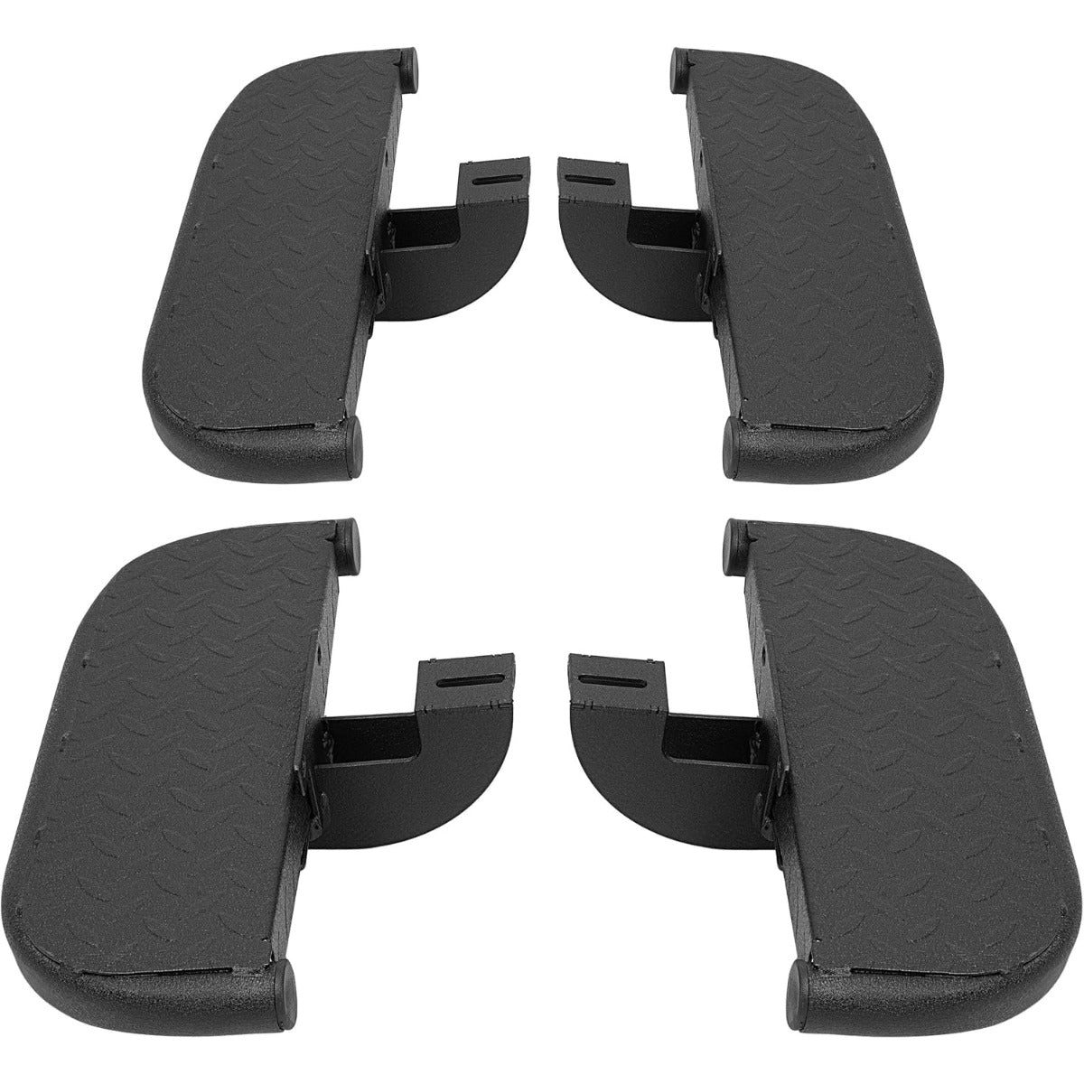 ALMULOO Step Compatible with 2007-2018 Jeep Wrangler JK Unlimited JKU