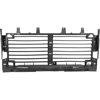 Active Radiator Shutter Assembly Compatible with 2019-2023 Chevrolet Silverado 1500 LTD Replacement for 84652494 GM1206103 Grille Shutter Plastic Black