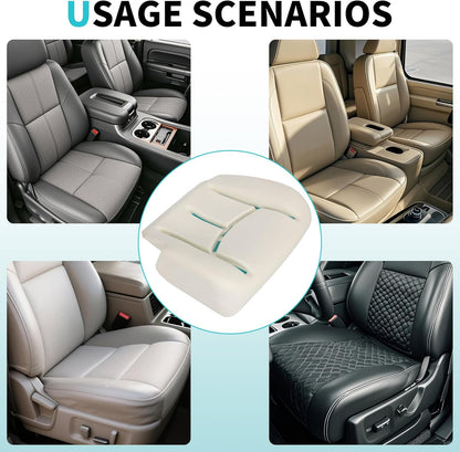 Seat Cushion Compatible with 2003-2007 Chevy Silverado/Suburban/Tahoe GMC Sierra/Yukon Cadillac Escalade Driver Side Seat Foam Replacement for 19330710 88941606 HLV-025