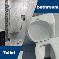 Load image into Gallery viewer, HECASA 24 Inch Handicap Grab Bars Rails 304 Stainless Steel Toilet Handrail Bathroom Safety Bar Wall Mount Floor Support Assist Bar for Disabled Elderly Mounted Bath Grips LYOM-090-1
