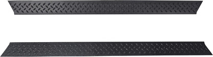 Side Body Armor Rocker Panel Compatible with 1997-2006 Jeep TJ Wrangler Diamond Plate Kit Replacement for 11650.05 LYAP-362