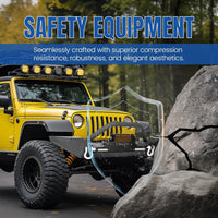 Load image into Gallery viewer, KUAFU Front Winch Bumper Black Compatible with 1986-2006 Jeep Wrangler TJ YJ With D-rings and 2 LED Lights LYAM-292T
