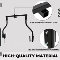 Load image into Gallery viewer, KUAFU Trailer Tongue Bike Bunk Compatible with Most A Frame Trailers Steel Powder Coated 100LBS Capacity LYOM-121

