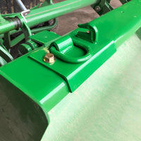 Load image into Gallery viewer, HECASA Tractor Bucket Hook Grab Hooks Compatible with John Deere Compact Tractor 1025R 2032R 3320 2520 Tractor Bucket Hooks D Rings Bolt on Heavy Duty LYJD-003
