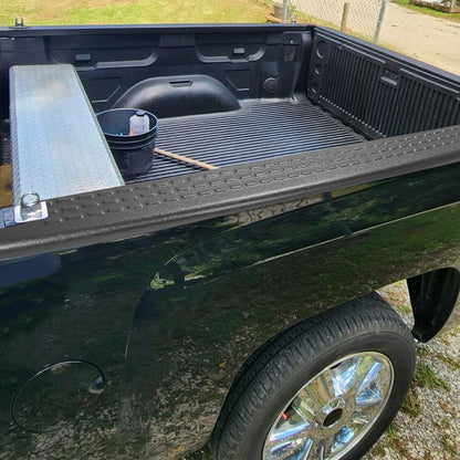 6'6inches Truck Bed Rail Caps Cover Compatible with 2007-2014 Chevy Chevrolet Silverado 1500 2500 HD 3500 HD Replacement for 72-41104 BedRail Caps with Stake Holes Black LYAP-208S