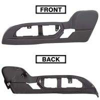 Load image into Gallery viewer, Driver Seat Trim Panel Compatible with 2009-2017 Buick Enclave/Chevrolet Traverse/GMC Acadia Driver Seat Track Cover Black Replace for 25941769 LYAP-409
