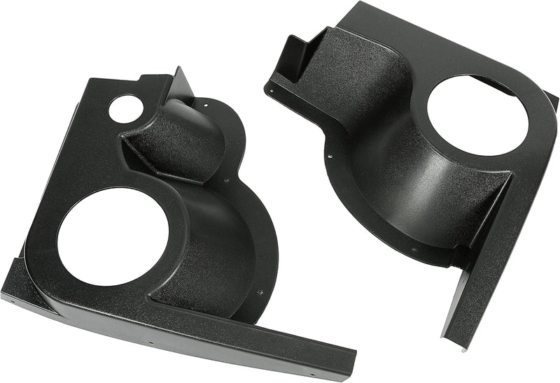 KUAFU Speaker Pods Compatible with 1994-2023 EZGO TXT Replacement for 627153 Golf Cart Black Texture Pair ABS Speaker Stands LYMP-140