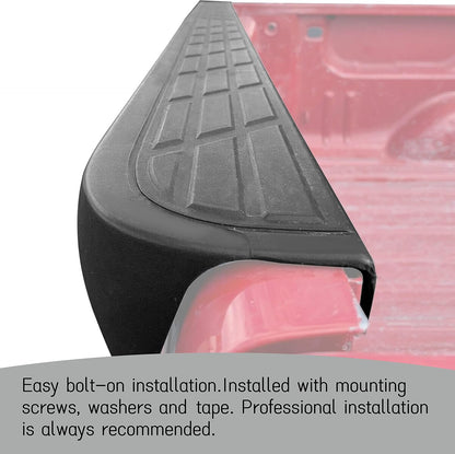 Tailgate Cap Top Protector Molding Spoiler Cover Compatible with 2007-2013 Chevy GMC Silverado Sierra 1500 2007-2014 2500 3500 Replacement for 25844299 GM1904104 LYAP-241