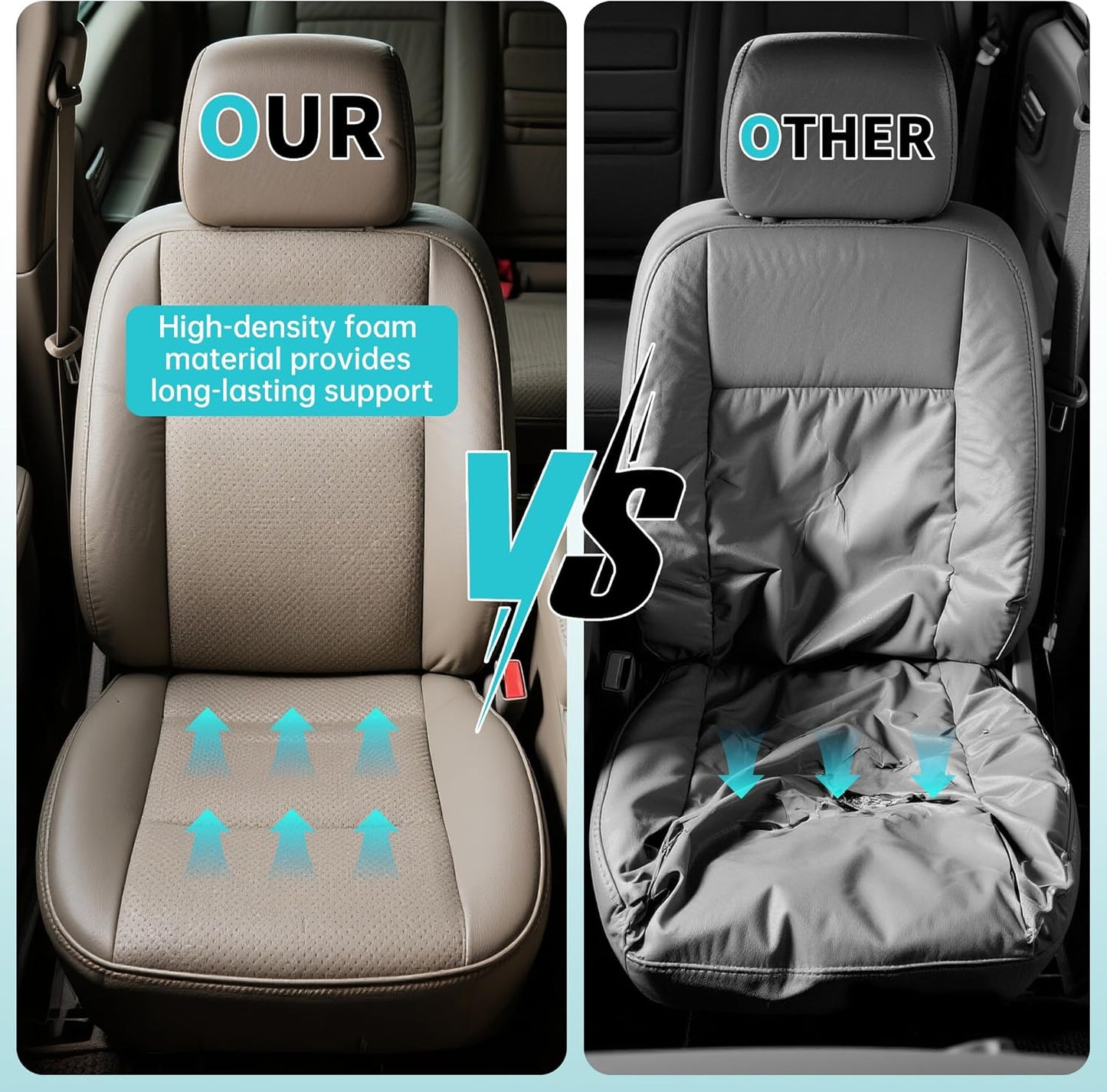Seat Cushion Compatible with 2003-2007 Chevy Silverado/Suburban/Tahoe GMC Sierra/Yukon Cadillac Escalade Driver Side Seat Foam Replacement for 19330710 88941606 HLV-025