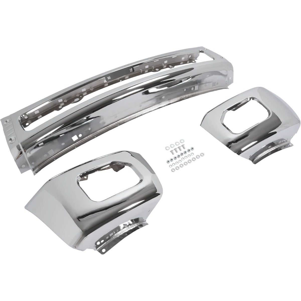 Bumper Face Bar Compatible with 11-16 F-250 F-350 F-450 Super Duty