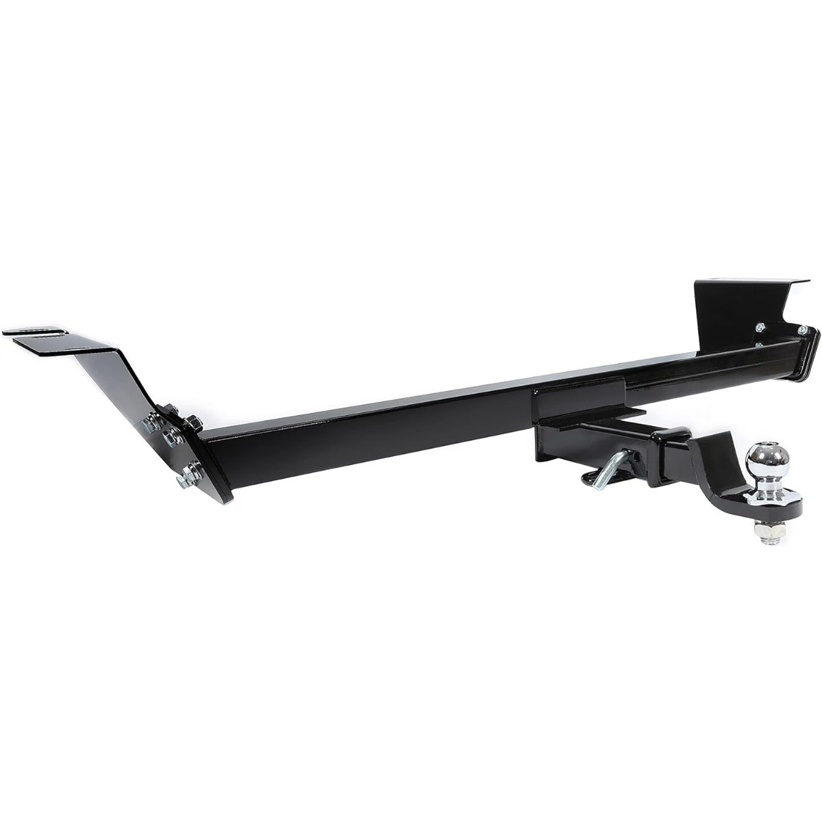 HECASA 2'' Class 3 Trailer Hitch Receiver Compatible with 2008-2020 Chrysler Town & Country Dodge Grand Caravan RAM C/V Tradesman Volkswagen Routan Steel Black Powder Coated (NN1400)