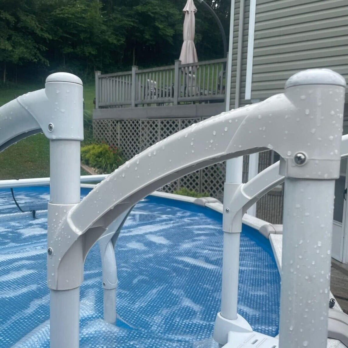 Short Handrail for Above Ground Swimming Pool Step