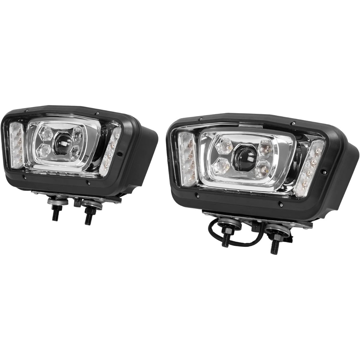 ALMULOO Snow Plow Light Clear Lens Compatible with All Snowdogg Plows