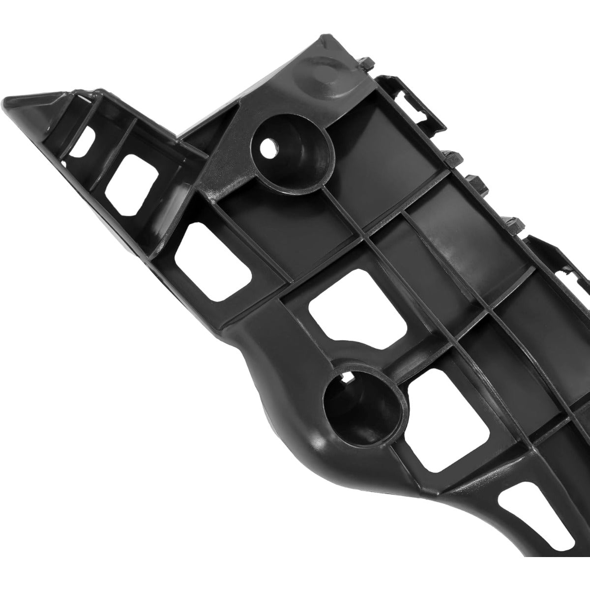 ALMULOO 2PCS Front Bumper Bracket Compatible with 2014-2019 Toyota Highlander Replacement for 525350E050 525360E030 TO1043133 TO1042133 POM Plastic Left & Right