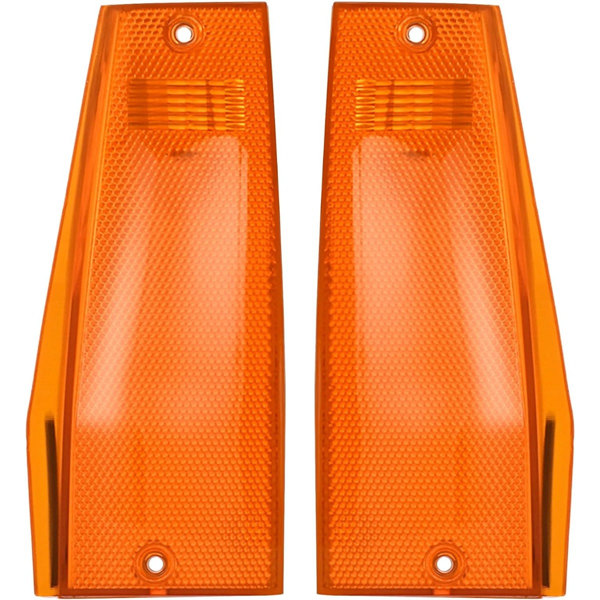 HECASA Pair Side Marker Light Compatible with 1991-1996 Jeep Cherokee Base Classic Country SE Sport Briarwood Laredo Limited Comanche Replacement for CH2551113 CH2550113 Marker Lamp LH&RH Amber Lens