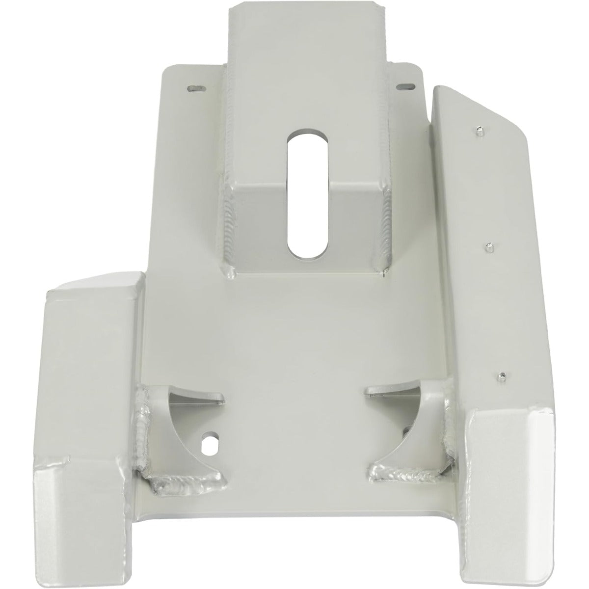 Full Chassis Skid Plate & Swing Arm Guard Compatible with 2001-2005 Yamaha Raptor 660/660R – Aluminum Underbody Protection, Silver Finish