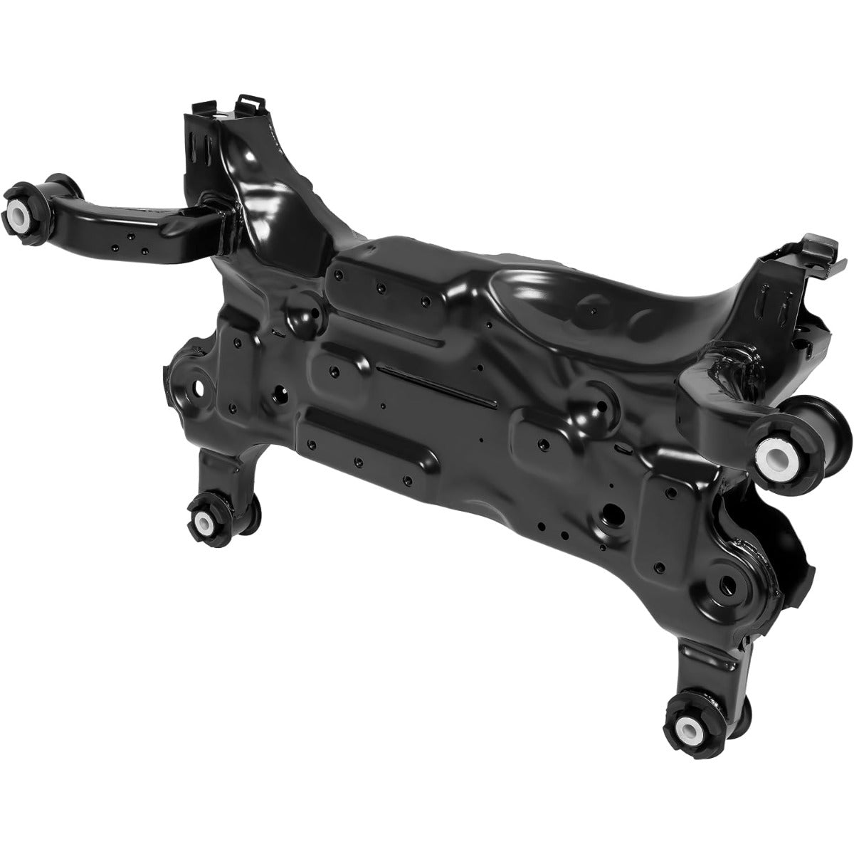 Front Crossmember Compatible with 2007-2014 Chrysler Sebring Dodge Avenger Chrysler 200 with 3.6 Engine 2.4 Engine and 4 Speed Automatic Transmission Electrophoresis Steel Primed Black