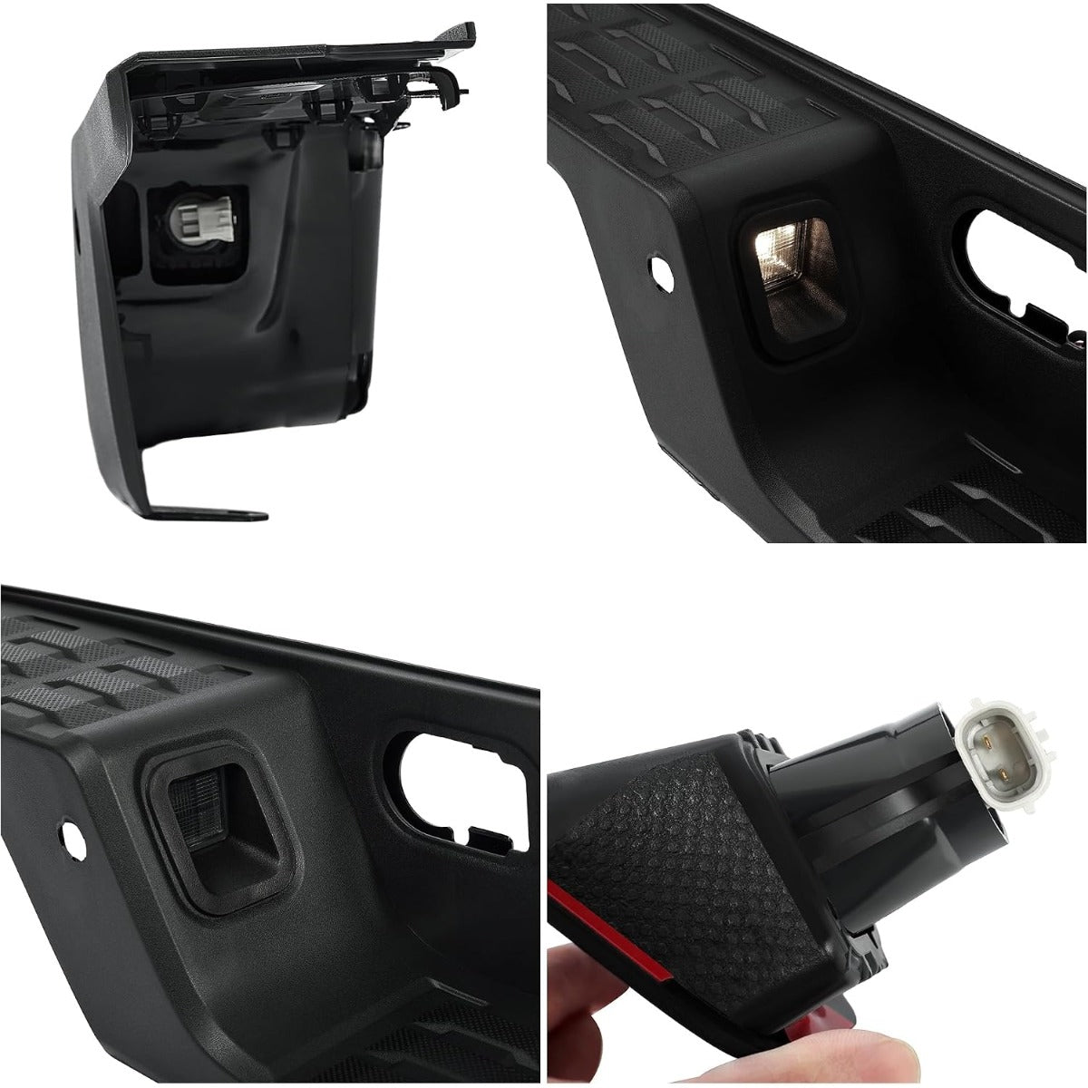 KUAFU Bumper Step Pad Sensor Hole Compatible with 2016-2023 Tacoma