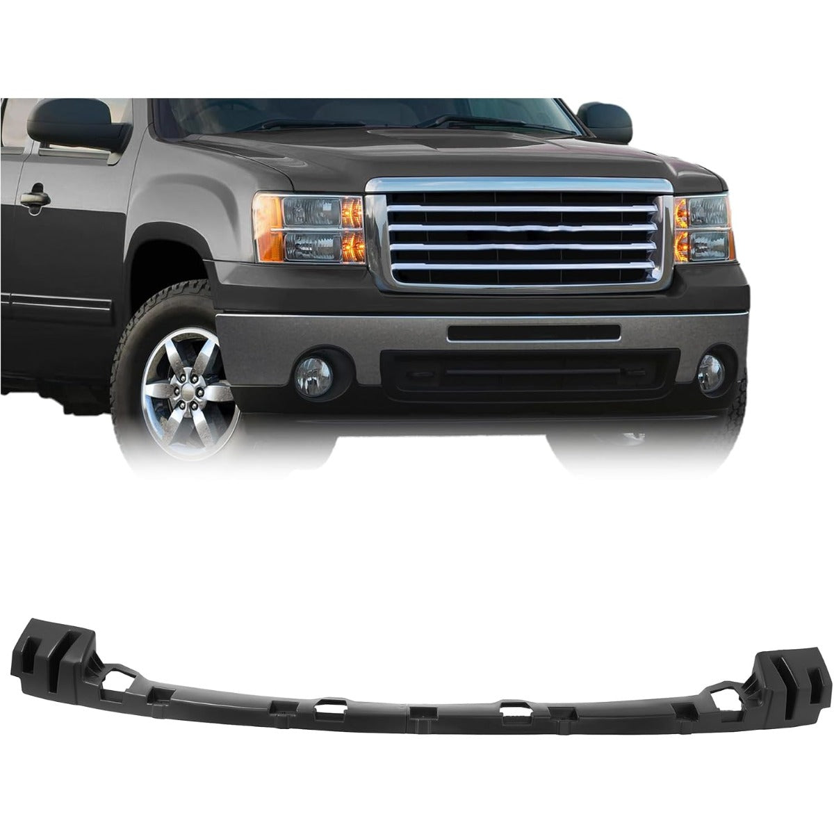 KUAFU Bumper Bracket Compatible with 2007-2013 Sierra