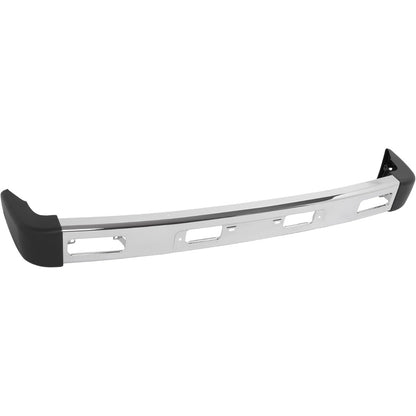 ALMULOO Front Bumper Assembly Compatible with 1984 1985 1986 1987 Toyota 4Runner Sport Utility Pickup Base/LN67/RN63/SR5 Turbo Standard Cab Pickup Replacement for TO1002118,TO1004157,TO1005116