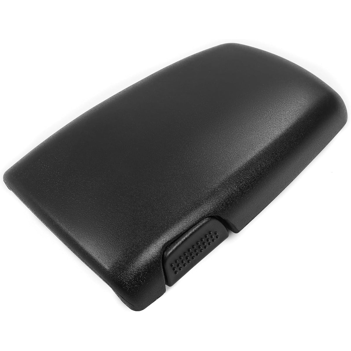 KUAFU Center Console Lid Armrest Door Compatible with 1997-2002 Pontiac Firebird/Chevy Chevrolet Camaro w/Button & Hinge Replacement for 10273748 10423155 Black ABS Plastic