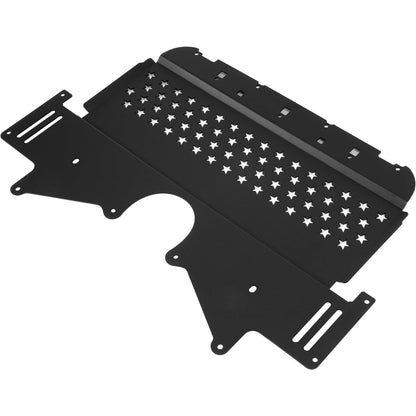 Oil Cooler Skid Plate Compatible with 2021-2024 BMW M2 M3 M4 G80 G82 G87 Aluminium Powder Coated Black