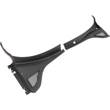 HECASA Front Windshield Wiper Cowl Panel Cover Compatible with 2012-2020 Volkswagen Passat Replace for 561819403A9B9 561819404A9B9 Window Wiper Cowl Vent Grille Black Plastic Driver + Passenger Side