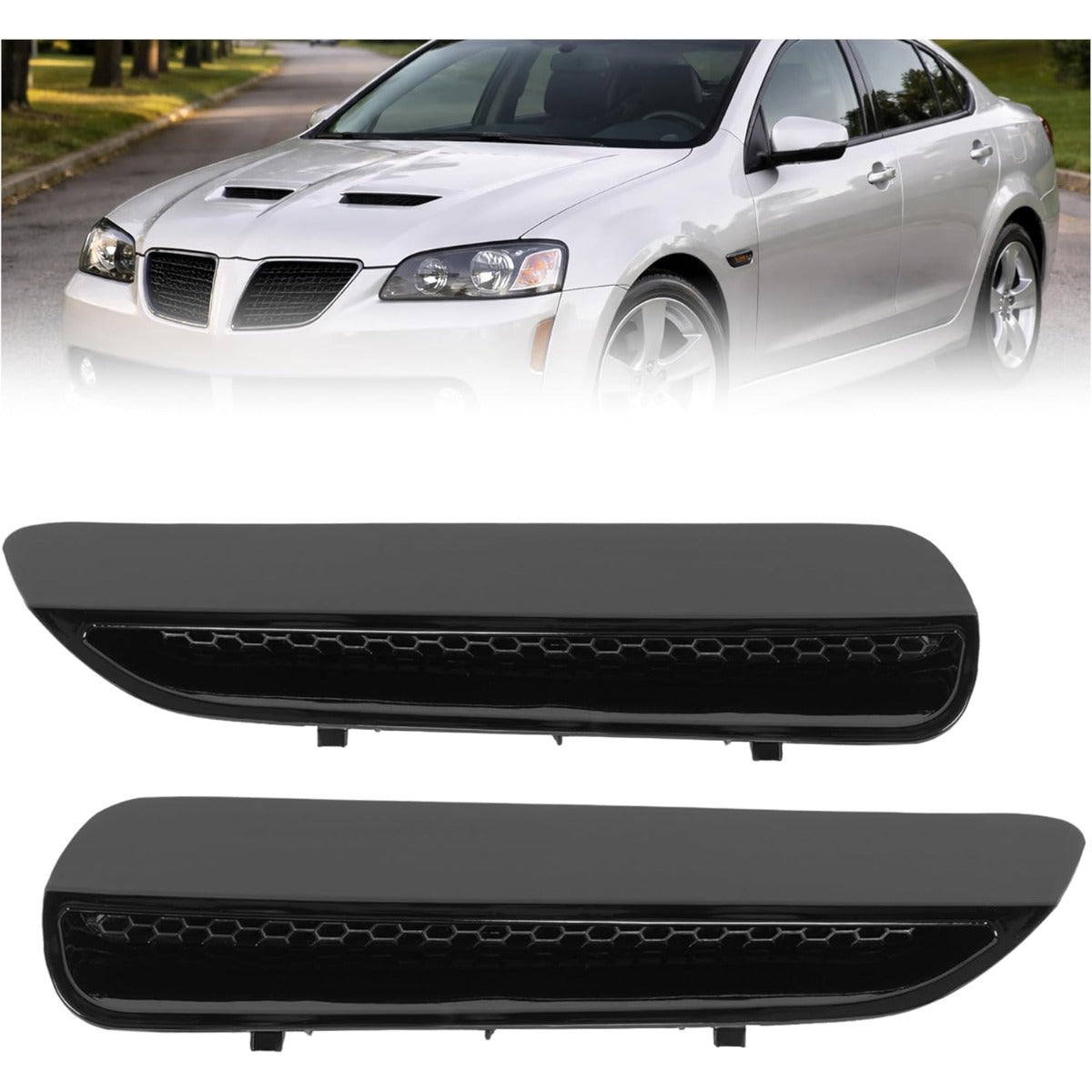 Hood Scoop Vent Compatible with 2008-2009 Pontiac G8