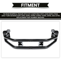 Load image into Gallery viewer, HECASA Rear Bumper &amp; Trailer Hitch Kit Compatible with John Deere ZTrak Zero-Turn Mowers Z235 Z255 Z335E Z335M Z345M Z345R Z355E Z355R Z365R Z375R
