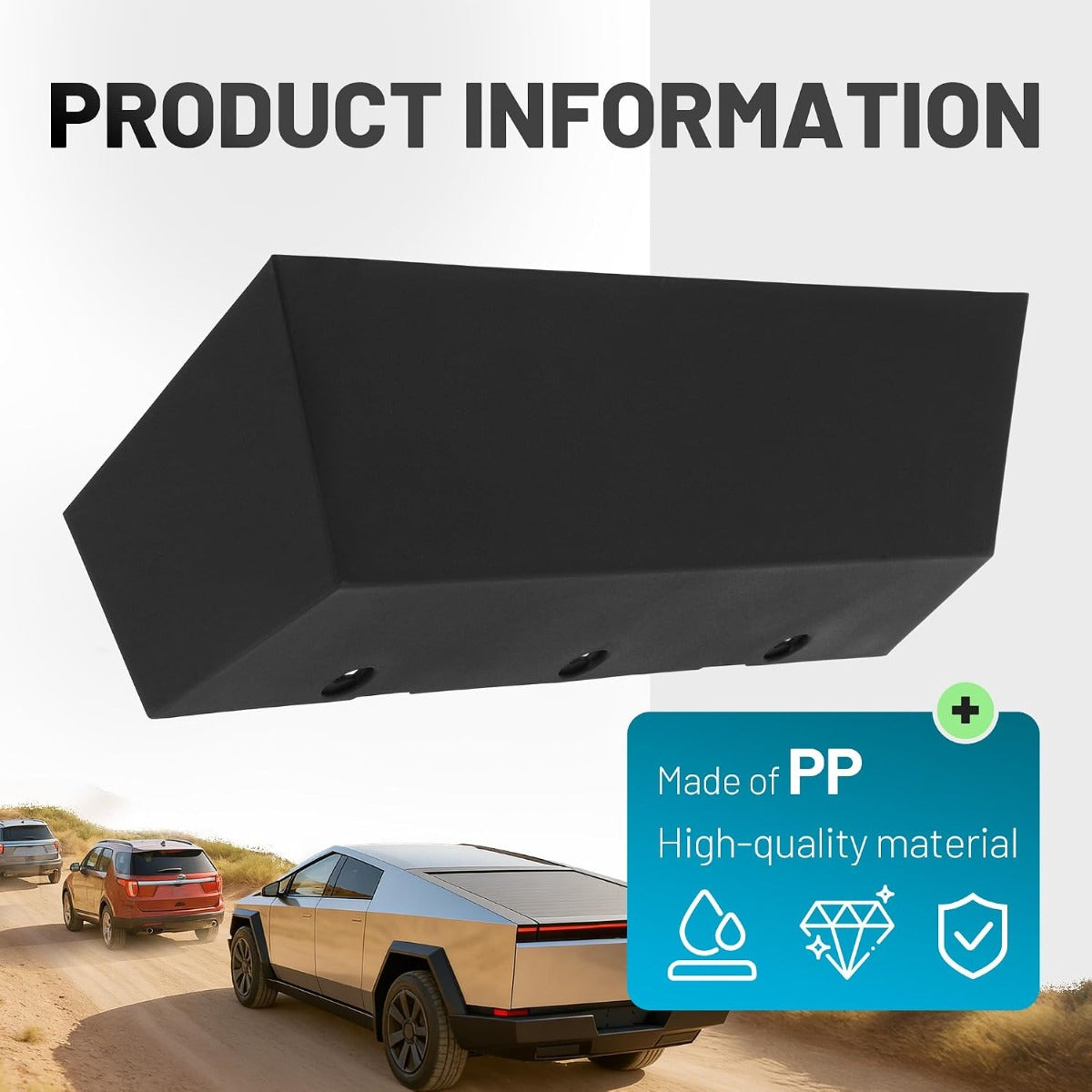 Trailer Cover Panel Compatible with 2024 Cybertruck