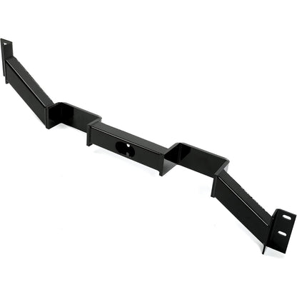 KUAFU Transmission Crossmember Double-Hump Compatible with 1978-1988 GM-2 GM G-Body Chevrolet Monte Carlo Coupe 2-Door Fits 700R4, 4L60, 4L60-E Transmission Powder Coated Steel