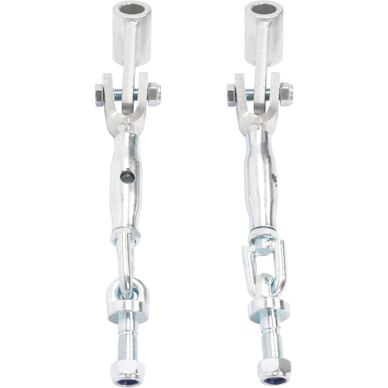 Stabilizer Sway Chain Compatible with Kubota B-Series Tractors 3 Point Hitch Steel White Zinc 2PCS