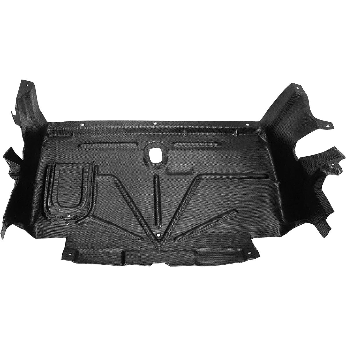 Engine Splash Shield Compatible with 1990-2005 Mazda Miata Replacement for NA01-56-111F Lower Engine Skid Plate Under Cover Plastic Black